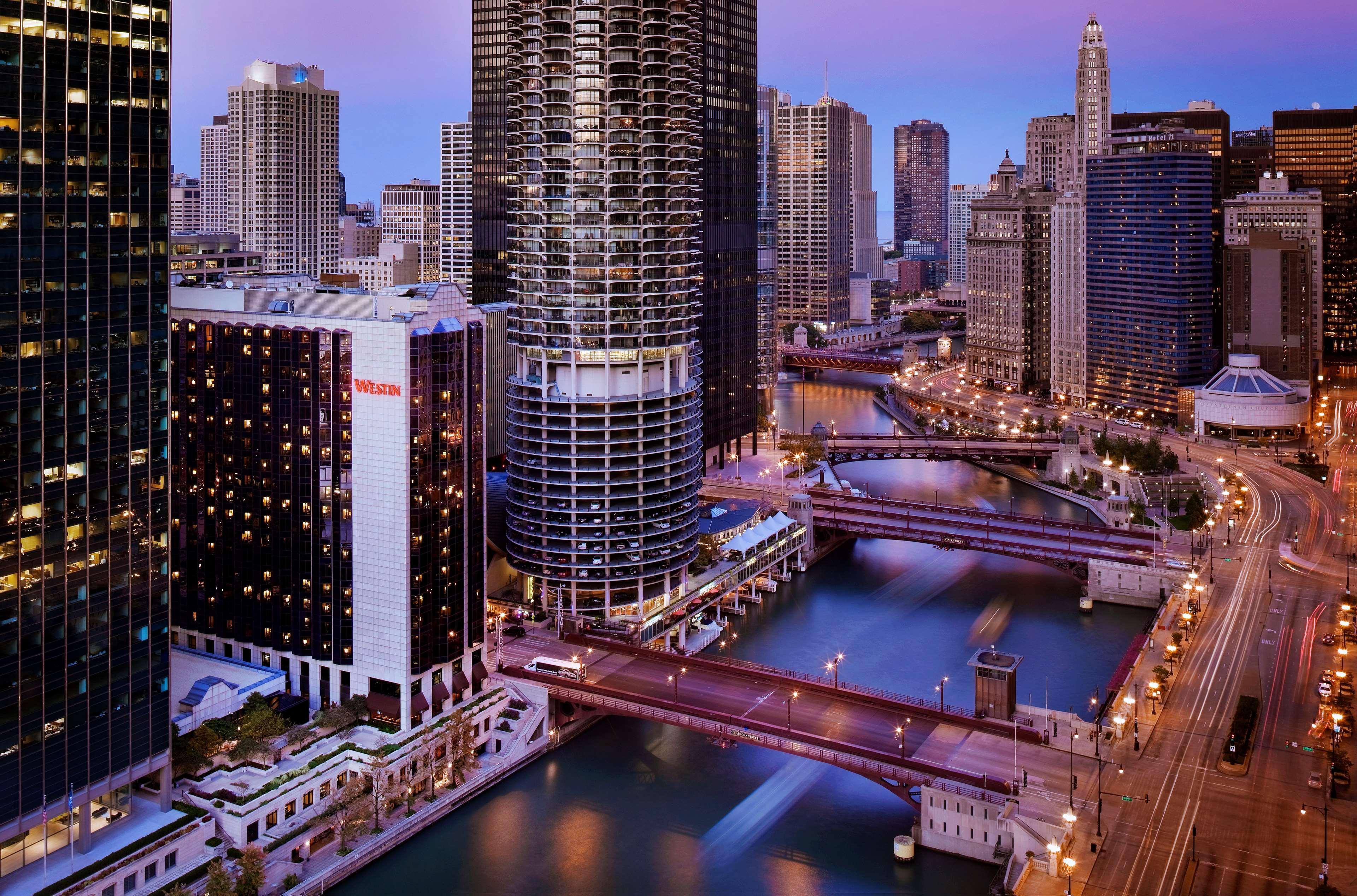 The Westin Chicago River North Exterior foto