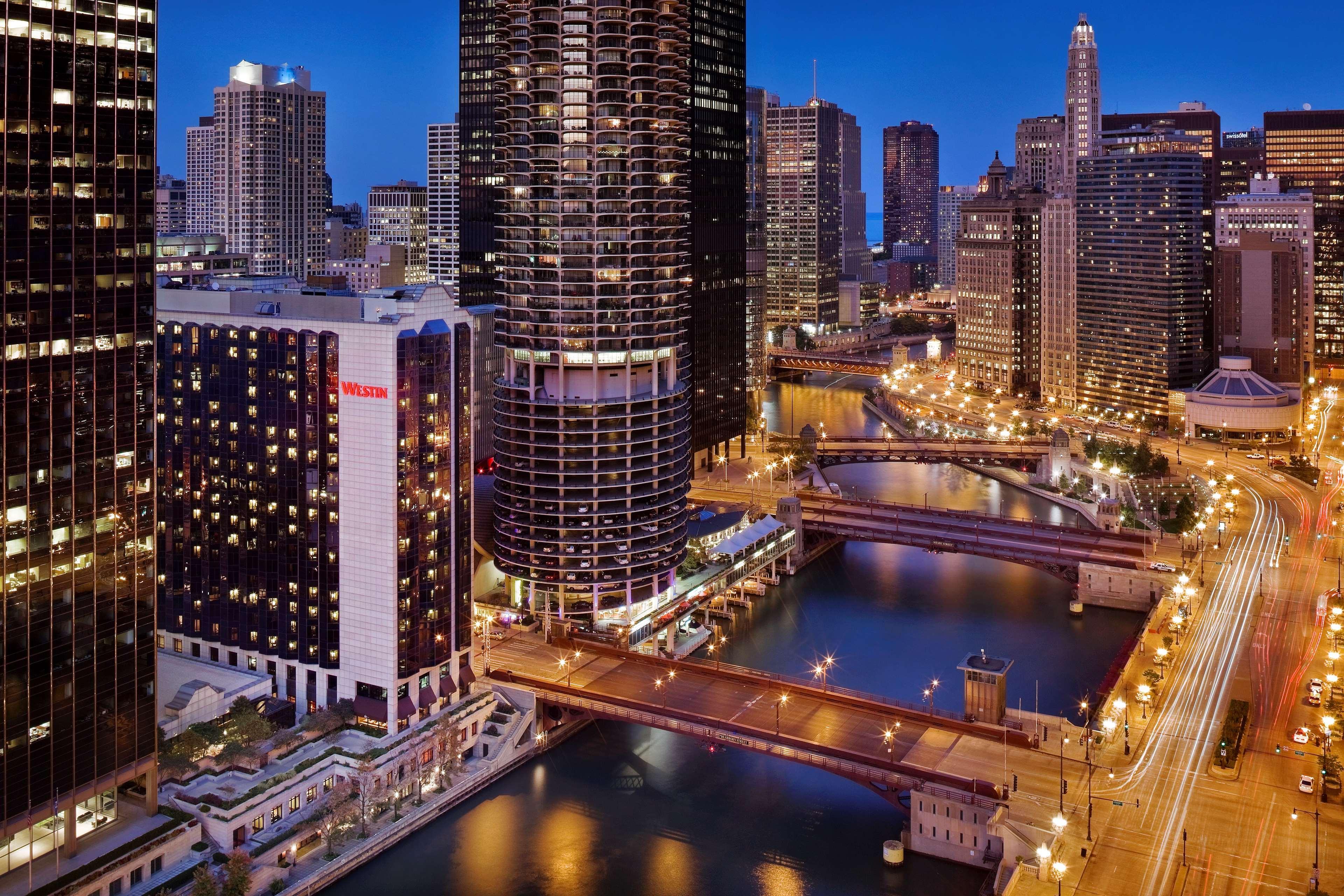 The Westin Chicago River North Exterior foto